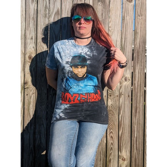 Boys N The Hood S Blue All Over print - Picture 3 of 5